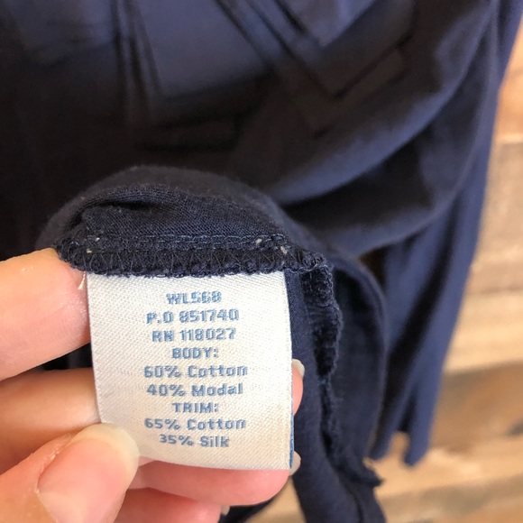 Boden long sleeve blue top - Picture 4 of 6